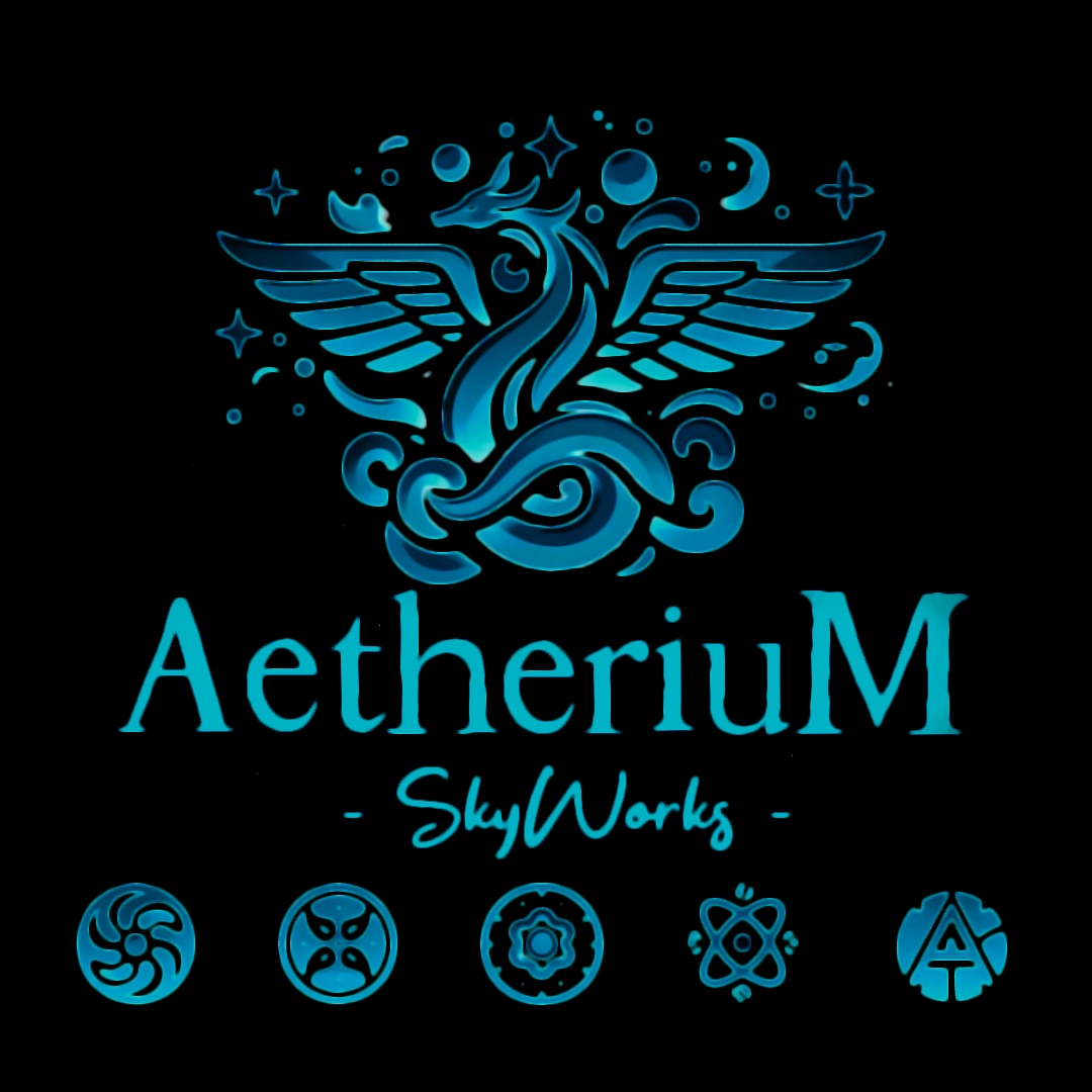 Aetherium Skyworks Logo